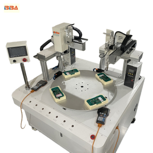 BBA Sistema de soldadura de plc de la máquina de soldadura de doble soldadura de la máquina de soldadura de doble soldado múltiple de estación