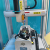 Robot de dispensación de pegamento automático peristáltico BBA con mezcladora de pegamento AB para sellado del arnés de alambre