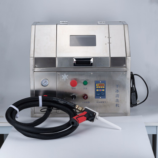 BBA Máquina de explosión de hielo seco BBA Cleaner de dióxido de carbono sólido para la limpieza de PCB