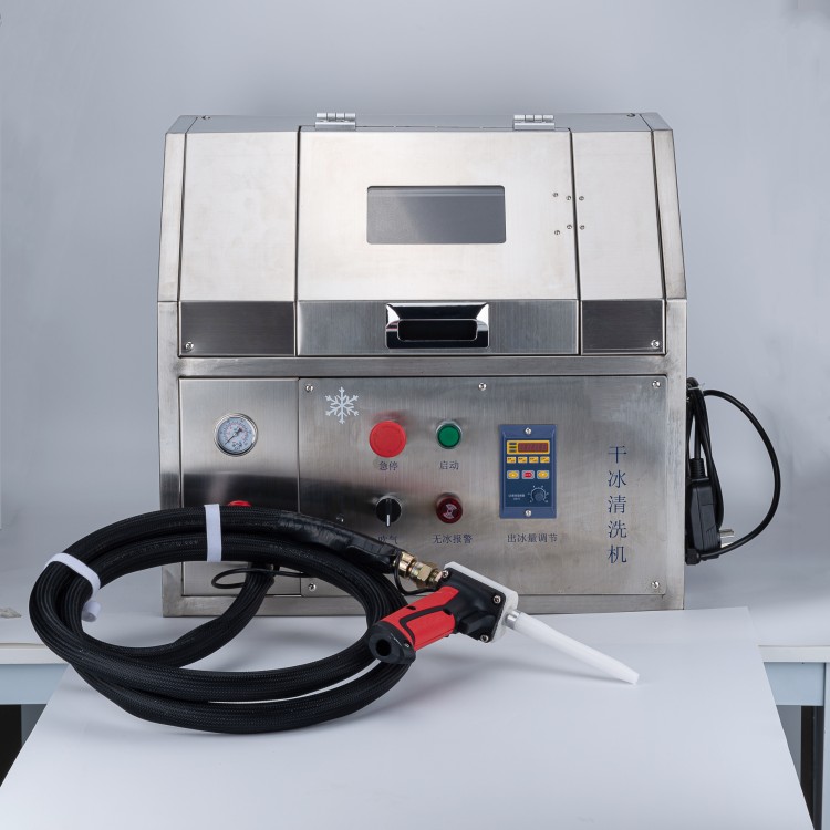 BBA Máquina de explosión de hielo seco BBA Cleaner de dióxido de carbono sólido para la limpieza de PCB