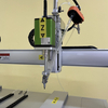 Máquina de fijación de tornillos con operación de alta velocidad y cambiador automático de puntas para producción de LED
