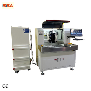 Máquina despaneladora de PCB con integración de producción SMT en línea y gabinete de seguridad con sensores para líneas de ensamblaje de electrónica SMT