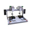 Soluciones de soldadura robótica de doble soldado Sistema de alimentación de doble lata Robot automático de soldadura