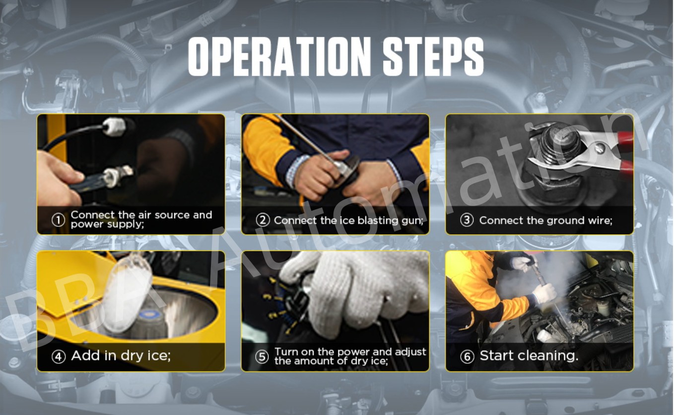 Equipo de limpiador de coche