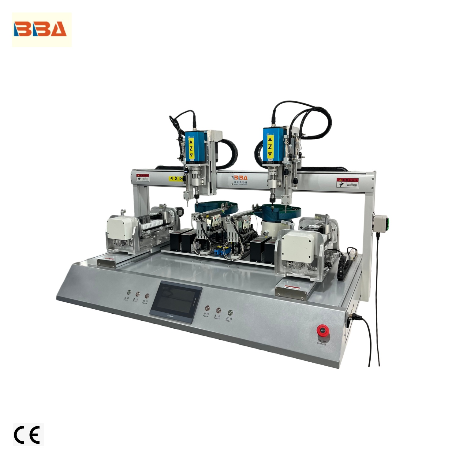 Máquina automática de insertos roscados para alineación de insertos guiada por visión en geometrías complejas y tipos de componentes mixtos, lo que reduce las tasas de desechos y retrabajos
