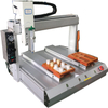 Glue Spraying Robot Dual Plataforma Hot Melt Glete Glete Equipo para la venta