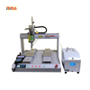 Máquina de fijación de tornillos de doble estación Robot destornillador automático de servo dual para arandela de pared Farola Placa de aluminio Bloqueo antideformación