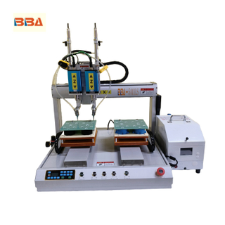 Atornilladora personalizada de doble servo totalmente automática con fijación síncrona de doble estación; Equipo de montaje para carcasas de plástico (evita roscas peladas y grietas)