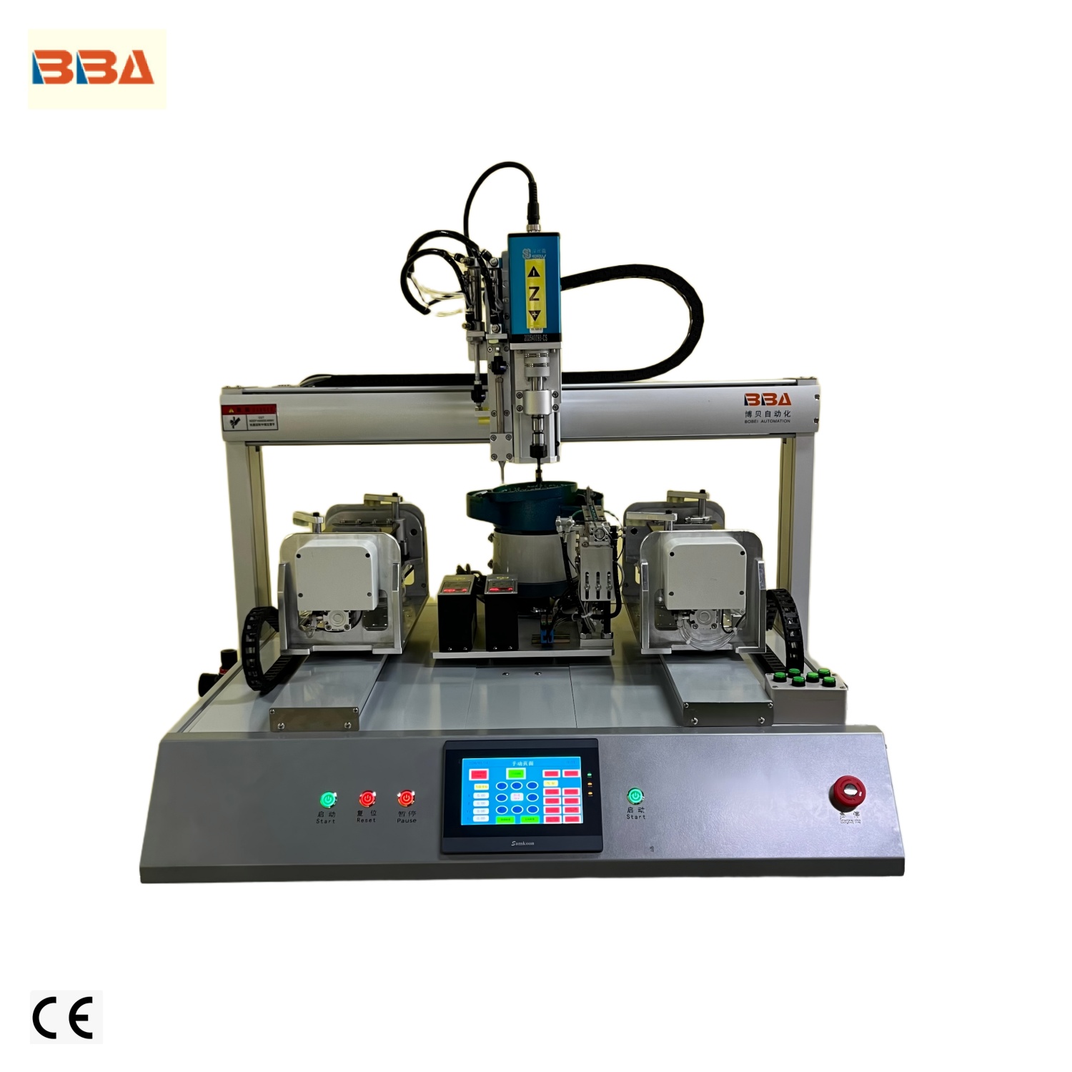 Máquina de instalación de insertos roscados completamente automática de escritorio; Máquina automática de ajuste a presión para insertos autorroscantes y roscados; Equipos de refuerzo y montaje de roscas para ferretería y Pla.