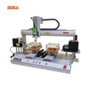 Robot atornillador de doble servo de escritorio personalizado; atornilladora de alta velocidad y doble estación para carcasas de plástico de control remoto de pequeños electrodomésticos; Máquina atornilladora de PCB.