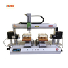 Robot atornillador de doble servo de escritorio personalizado; atornilladora de alta velocidad y doble estación para carcasas de plástico de control remoto de pequeños electrodomésticos; Máquina atornilladora de PCB.