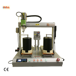 Máquina atornilladora automática de tornillos de doble estación, máquina ensambladora de tornillos de radiador electrónico, máquina para tornillos con alarma de tornillo antipérdida