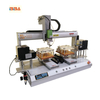 Robot atornillador de doble servo de escritorio personalizado; atornilladora de alta velocidad y doble estación para carcasas de plástico de control remoto de pequeños electrodomésticos; Máquina atornilladora de PCB.